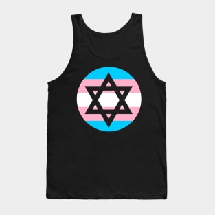 Trans Pride Star of David Tank Top